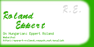 roland eppert business card